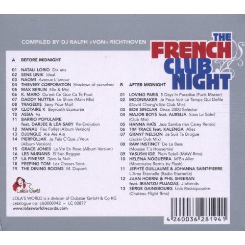 French Club Night: Mixed By DJ Ralph Von Richthoven [Audio CD] Various Artists