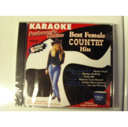 KARAOKE COUNTRY KARAOKE CDG #0003 Twain Hill [Audio CD] divers artistes