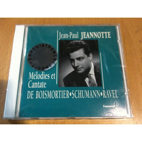 JUST4GAMES  Melodies Et Cantate De Boismortier, Schumann, Ravel [Audio CD] Jeannotte, Jean-Paul