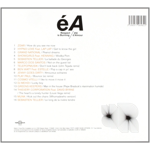 Respect Is Burning-Ete D'amour / Various [Audio CD] Respect Is Burning-Ete D'Amour