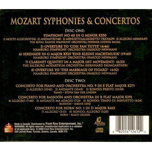 Mozart Symphonies & Concertos [Audio CD] Various