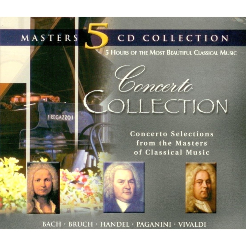 Concerto Collection [Audio CD] Various Artists; Bruch; Handel; Paganini; Vivaldi; Bach; Stuttgart Chamber Orc