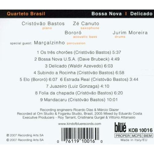 Bossa Nova/Delicado [Audio CD] QUARTETO BRASIL
