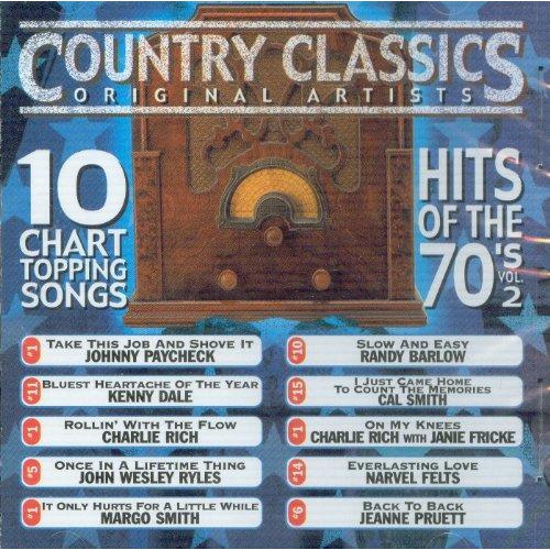 JUST4GAMES  Country Classics Hits Of 70's Vol. 2: '77 '78 '79 [Audio CD] Various