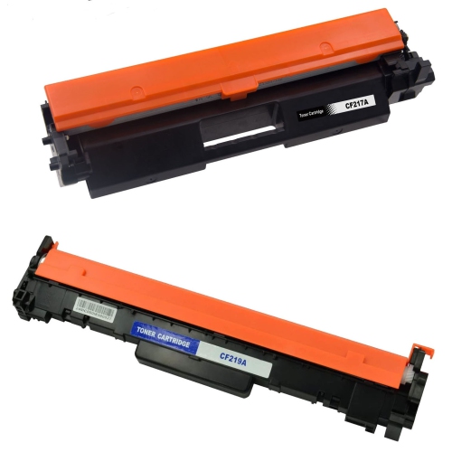 TONER4U  - 2 Pack (Toner + Image Drum) Compatible (Cf217A + Cf219A) for HP17A HP19A Printer