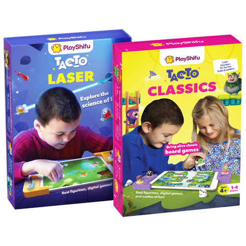 PlayShifu Tacto 2-in-1 Combo - Laser & Classics Digital Game