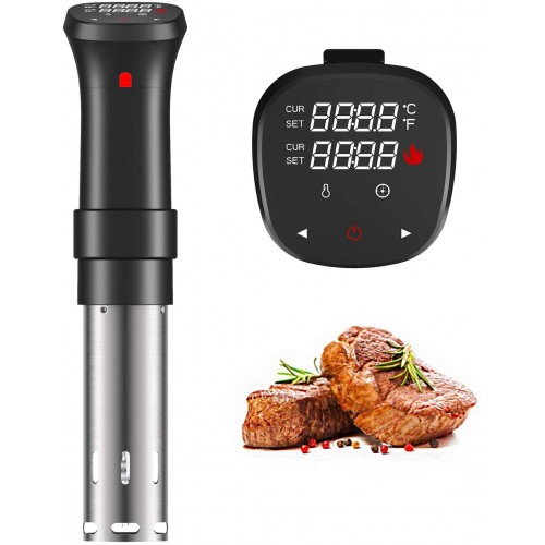 Sous Vide Machine 1000W Precision Cooker Vacuum Slow Powerful Immersion Circulator with LCD Digital Display