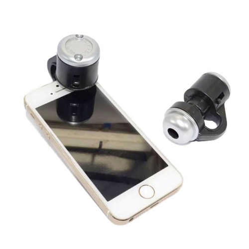 Loupe 30X avec lampe DEL microscope universel Science Pince à enquête pour iPhone/Android