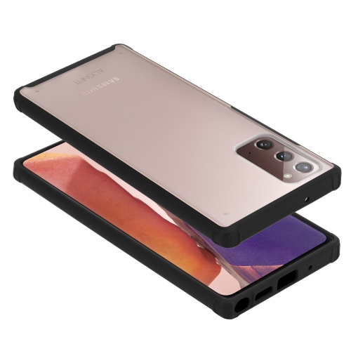 Étui rigide ajusté de géométrie pour Galaxy Note20 TPU+PC de Samsung (EXPÉDITION GRATUITE)