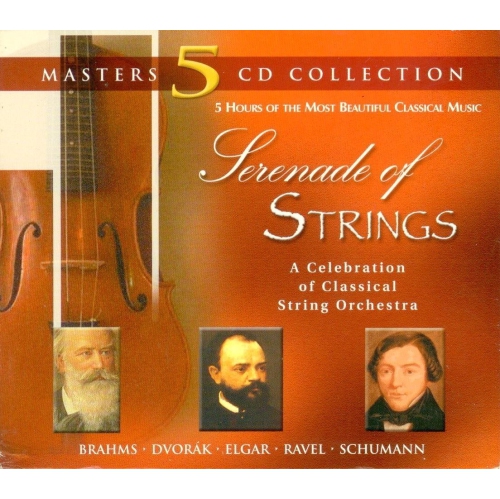 JUST4GAMES  Serenade Of Strings [Audio CD] Various Artists; Dvorak; Elgar; Ravel; Schumann; Vienna Symphony Orchestra; Br