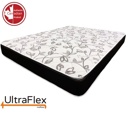 UltraFlex ZENITH- High-Density Soy Foam, Temperature Regulating Cooling Gel Mattress With Support Zones Double/Full Size with Waterproof Mattress