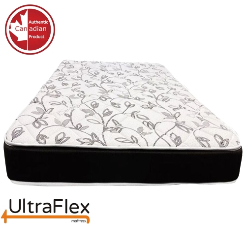 UltraFlex ZENITH- High-Density Soy Foam, Temperature Regulating Cooling Gel Mattress With Support Zones Double/Full Size with Waterproof Mattress