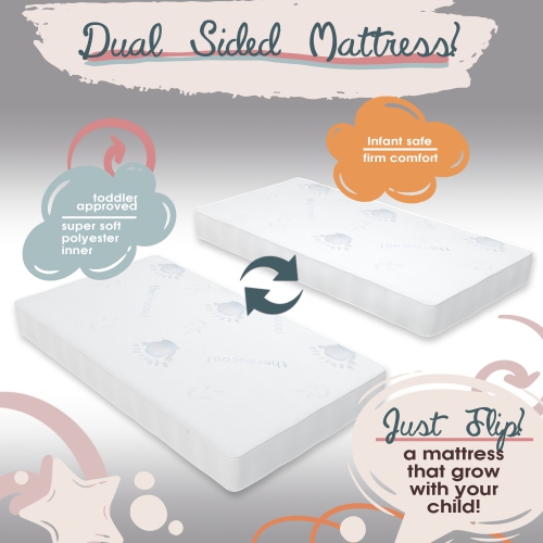 Bebelelo - Matelas pour lit de bébé - Thermo Cool