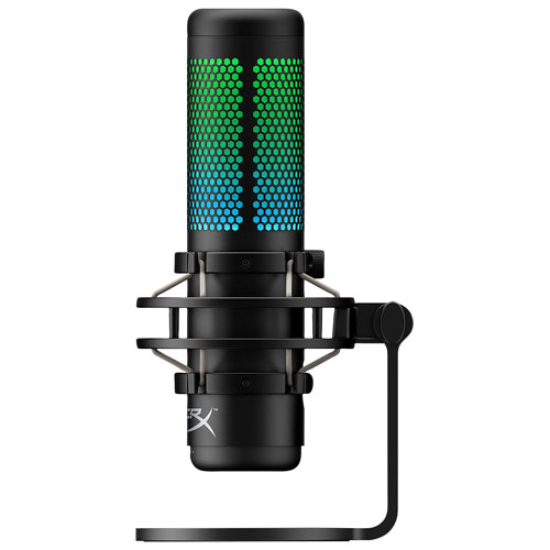 HyperX QuadCast S RGB USB Condenser Microphone - Black