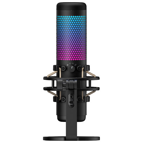 HyperX QuadCast S RGB USB Condenser Microphone | Best Buy