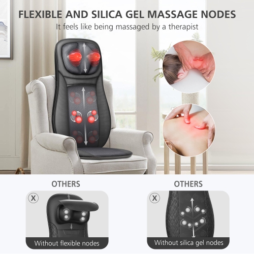 Naipo shiatsu neck outlet and full back massager