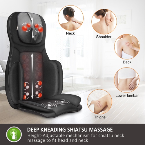 Snailax Full Body Massager with Air Compress Kneading & Heat- 236