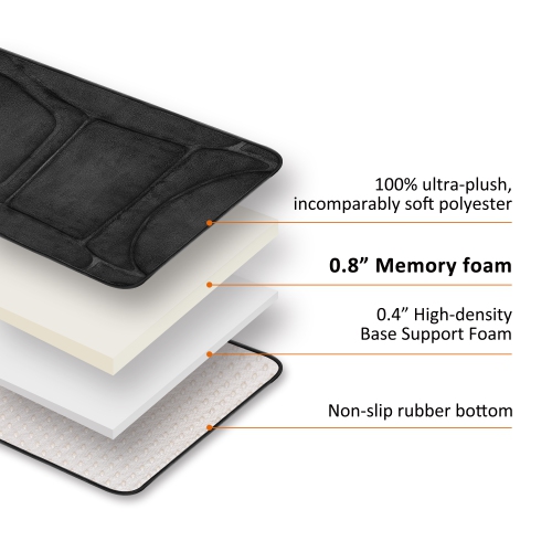 Snailax Memory Foam Massage Seat Cushion - Back Massager with Heat,6 Vibration Massage Nodes & 2 Heat Levels, Massage Chair for Home Office Chair -