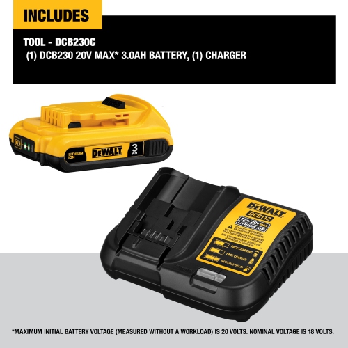 DEWALT 20 max-Volt Lithium Power Tool Battery
