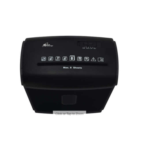 Déchiqueteuse à coupe croisée personnelle de 8 feuilles