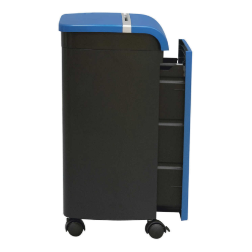 Limited Edition 10 Sheet Microcut Paper Shredder-Blue