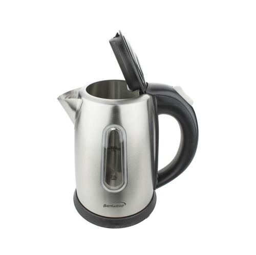 Brentwood 1-Liter Stainless Steel Cordless Electric Kettle