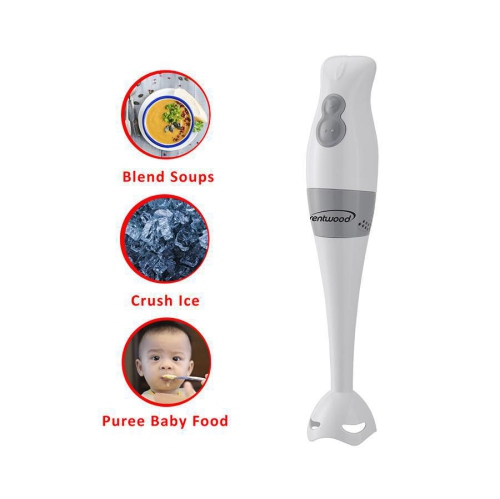 Brentwood Hand Blender and Food Processor with Balloon Whisk