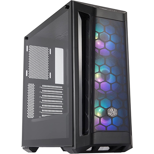 CoolerMaster Case MCB-B511D-KGNN-RGA MASTERBOX MB511 ARGB Mid Tower ATX/ Micro ATX/ Mini ITX Black Retail