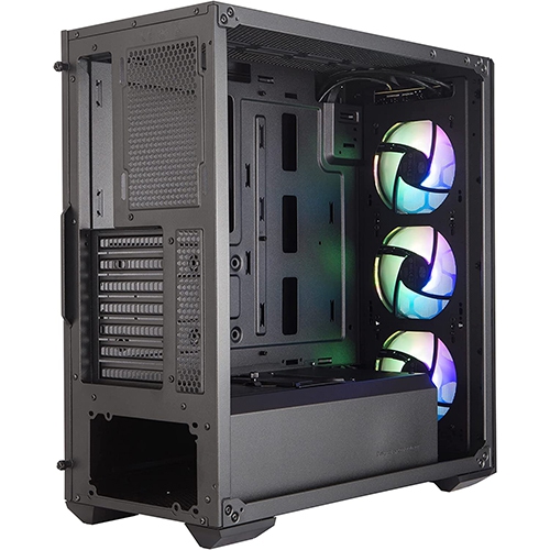 CoolerMaster Case MCB-B511D-KGNN-RGA MASTERBOX MB511 ARGB Mid Tower ATX/ Micro ATX/ Mini ITX Black Retail
