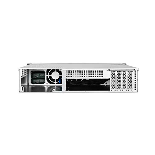 SilverStone Technology 2U 8-bay 3.5"/2.5" hot-swap with 6Gbps MiniSAS SFF-8087 Backplane, micro-ATX Rackmount Server Chassis