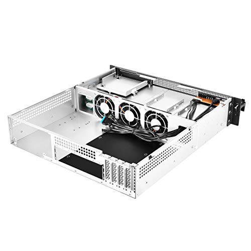 SilverStone Technology 2U 8-bay 3.5"/2.5" hot-swap with 6Gbps MiniSAS SFF-8087 Backplane, micro-ATX Rackmount Server Chassis