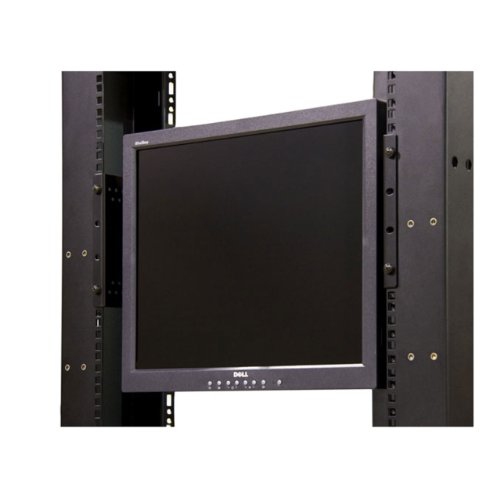 StarTech 4U Universal VESA LCD Monitor Mounting Bracket for 19-inch Rack or Cabinet - TAA Compliant - Cold-Pressed Steel Br...