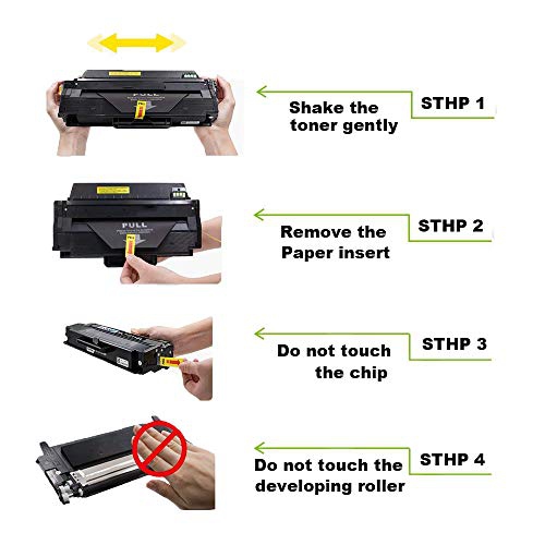 Gotoners 3PK MLT-D103L D103L Toner for Samsung SCX-4729FW SCX-4729 ML-2950 ML-2955DW ML-2955 ML-2950ND ML-2951D ML-2955ND M...