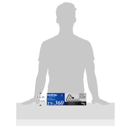 Brother TN360 High Yield Toner Cartridge - Black