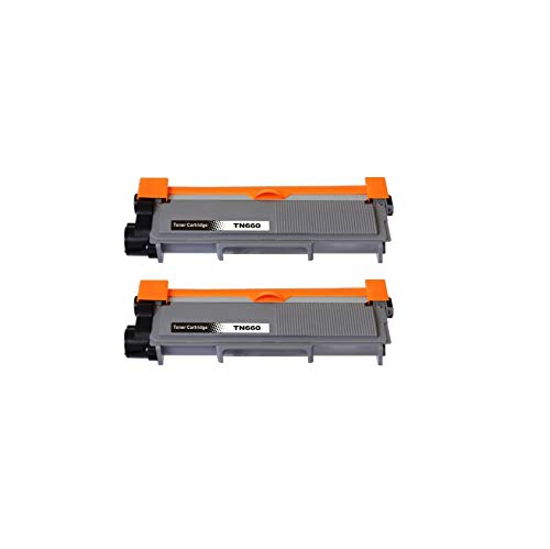 EAE  High Yield 2 Pack Toner Cartridge Tn660/tn-660 Compatible Toner Cartridge for Brother Tn660 Toner And Brother Printer... In Black
