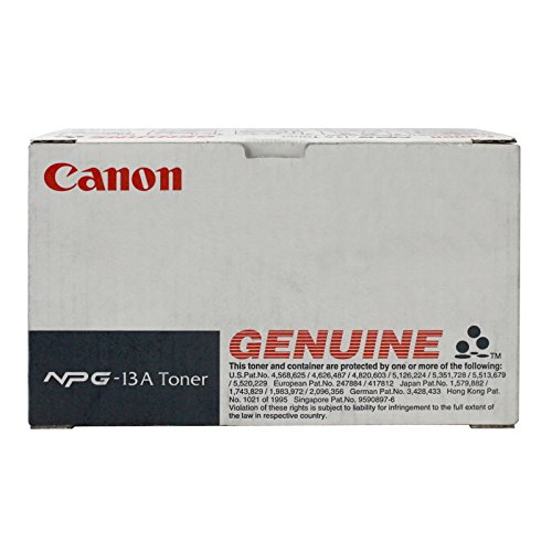Canon NPG-13A Black Toner Cartridge 1384A003 Genuine New Sealed Box