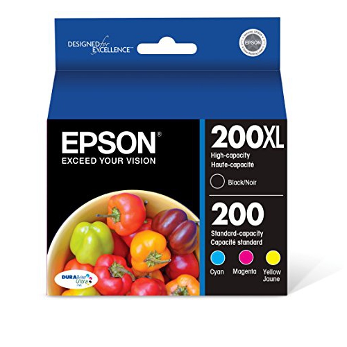 Epson T200XL-BCS DURA Ultra High Capacity Cartridge Ink Black and Colour combo pack