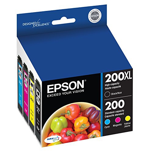 Epson T200XL-BCS DURA Ultra High Capacity Cartridge Ink Black and Colour combo pack