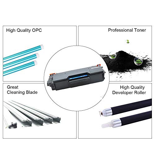 Gotoners 4PK TN850 TN-850 Toner for Brother MFC-L5700DW MFC-L5800DW MFC-L5900DW HL-L5000D HL-L5200DW HL-L5200DWT HL-L6200DW...
