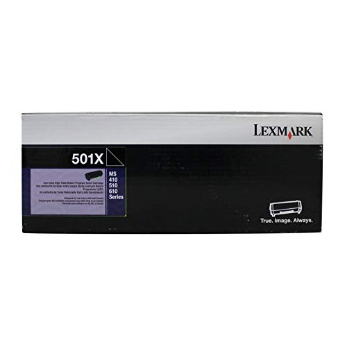 Lexmark 50F1X00 Black Toner Cartridge MS610DE