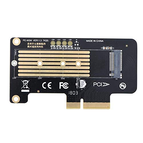 PCIe NVME M.2 M Key NGFF SSD to PCIE 4X Adapter Card Converter M.2 to Pci-e for M.2 PCI-E SSD Extender Riser Card