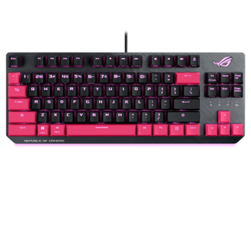 ASUS  Rog Strix Scope Tkl Ep Mechanical Keyboard – Switches, Us In Red Best keyboard I have used this far, hands down the best in quality and in looks
