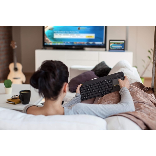 Logitech K400 Plus Wireless Touch Keyboard