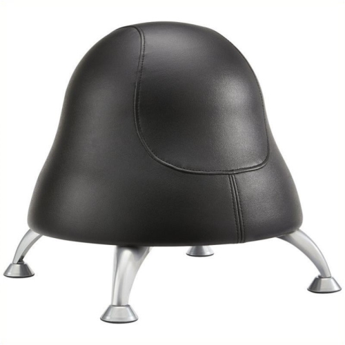 PEMBERLY ROW  Ball Office Chair In Vinyl In Black