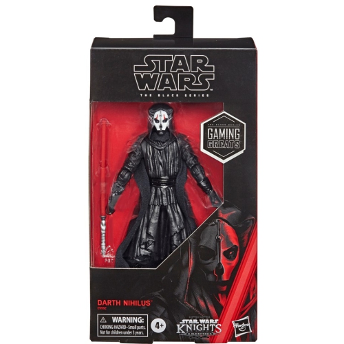 Star Wars The Black Series Gaming Greats 6 Inch Action Figure Box Art - Darth Nihilus Reissue