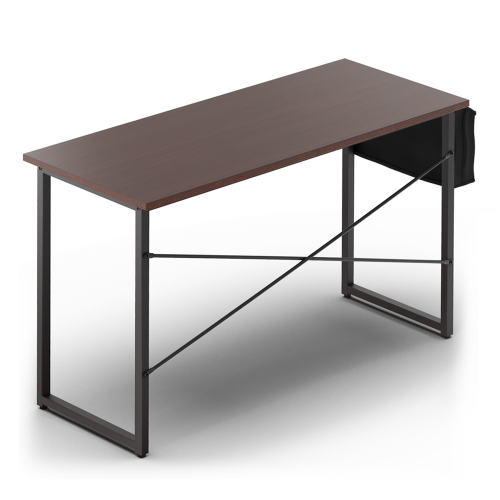 Gymax Modern Computer Desk 40''/47'' Study Writing Table w/ Storage Bag