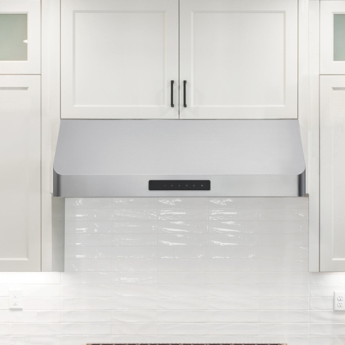 Ancona 36" Pro Series Turbo Undercabinet Range Hood in Stainless Steel with Night Light