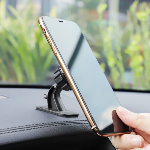 Car Phone Holder Universal Dashboard Magnetic Phone Mount for Car, Rotatable Hands Free Cell Phone Car Holder for Cellphones