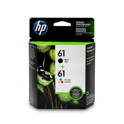 ACCEINFO  HP 61 & Tri-Colour Original Ink, 2 Cartridges (Cr259Fn) In Black