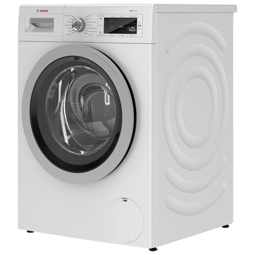 Bosch 500 Series 2.2 Cu. Ft. Compact Washer WAW285H1UC White